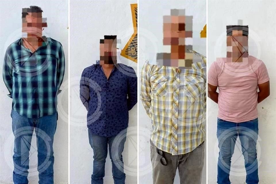 En registro de detenciones señalan al papá de Julión con camisa de cuadros amarillos y pantalón gris,