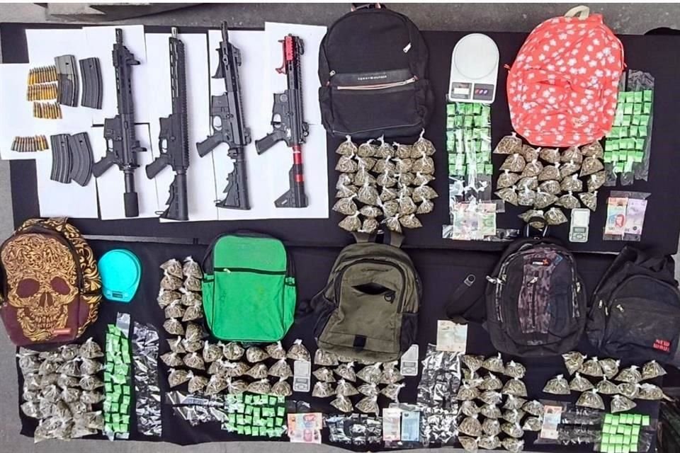 Lo asegurado por las autoridades.