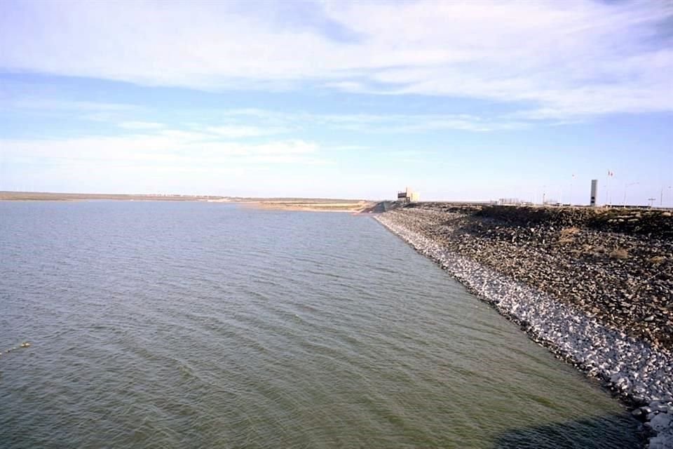The El Falcón International Dam, located in Tamaulipas, is 6 percent full.
