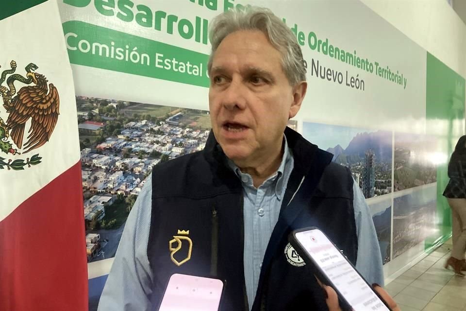 Juan Ignacio Barragán, titular de Agua y Drenaje de Monterrey.