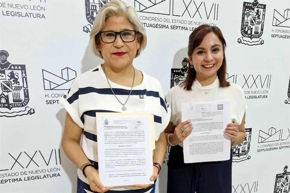 Sandra Pámanes e Iraís Reyes presentaron una iniciativa de modificación a las fracciones 8 y 13 del artículo 35 de la Ley de Gobierno Municipal para establecer como obligación la paridad en los gabinetes municipales.