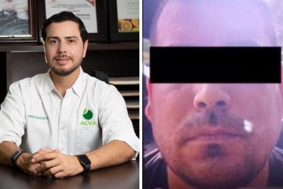 Bernardo Bravo (izquierda), líder limonero en Apatzingán, fue asesinado este lunes y por ello fue detenido 'El Pantano' (derecha), líder criminal.