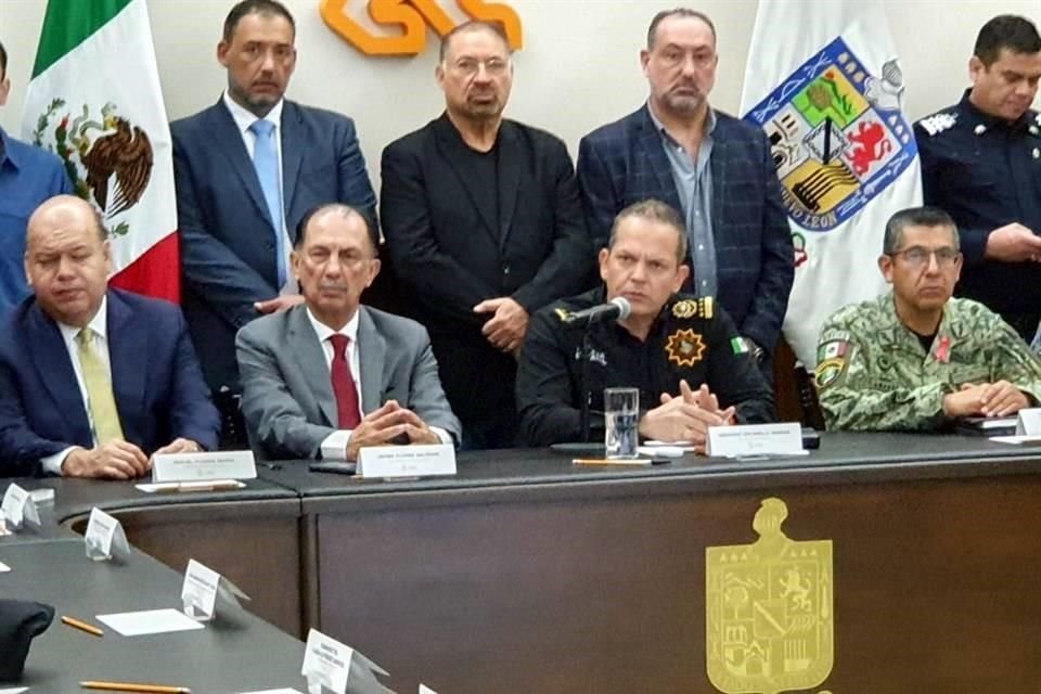 Autoridades estuvieron en la conferencia de prensa semanal en temas de seguridad.