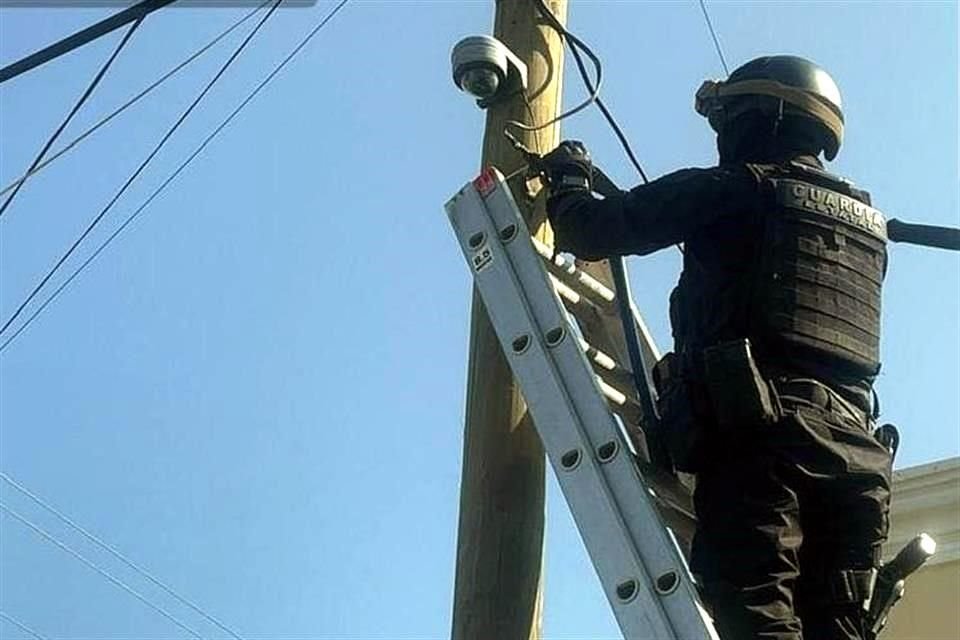 La cámara fue trasladada a la Fiscalía General de Justicia del Estado para que se investigue su origen y finalidad.