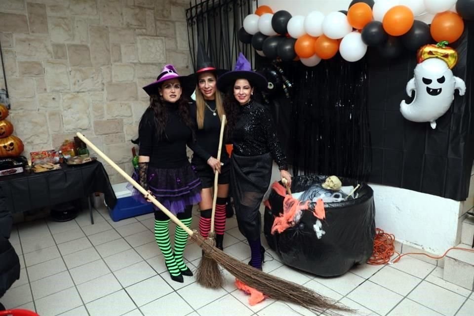 Mizu Bazán, Belinda Garza y Ángela Saldaña