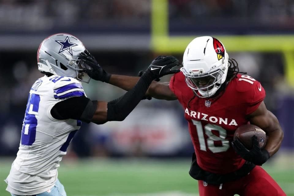 Marvin Harrison Jr. y compañía evidenciaron la ineficacia de los defensivos de los Cowboys.