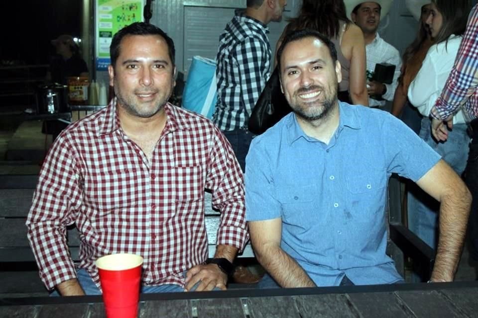 Héctor González y Alejandro Licona