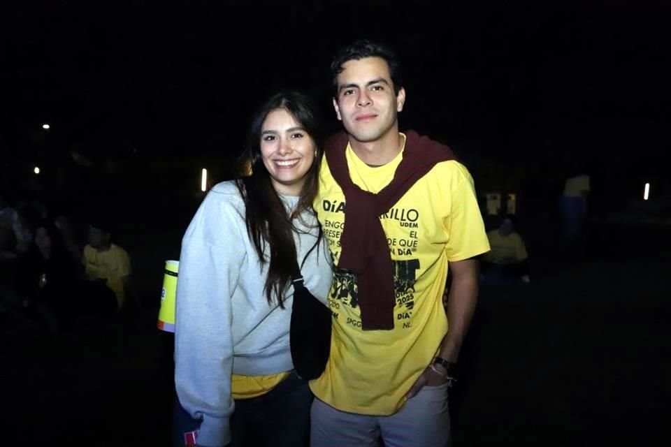 Gabriela Domínguez y Gustavo Velasco