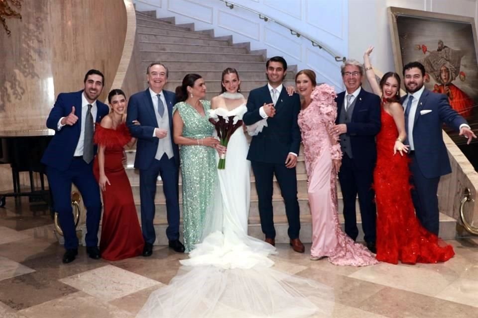 Joaquín Díaz Granados, Melisa García de Díaz, Rodrigo García Morlet, Heidi Villarreal Aguilera, Paulina García Villarreal, Luis Andrés Meléndez Schiaffino, Ana Schiaffino de Meléndez, Luis Meléndez Oc