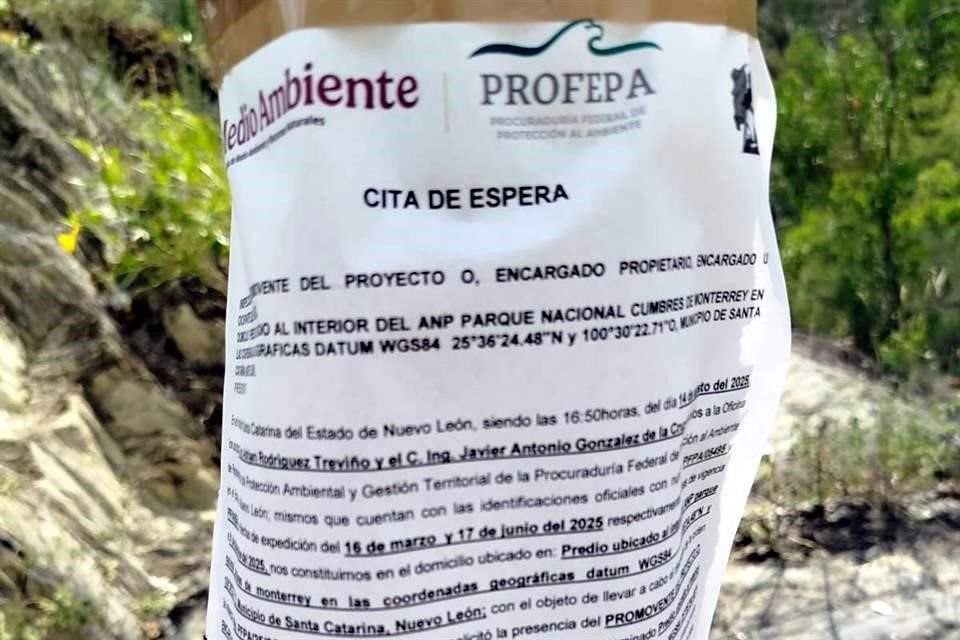 El colectivo urgió a frenar los desmontes en la zona de El Caracol.