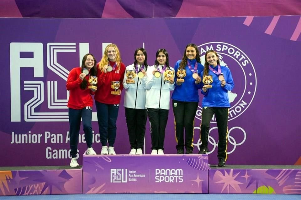 Las gemelas Cuevas son oro en los Panamericanos Juniors.