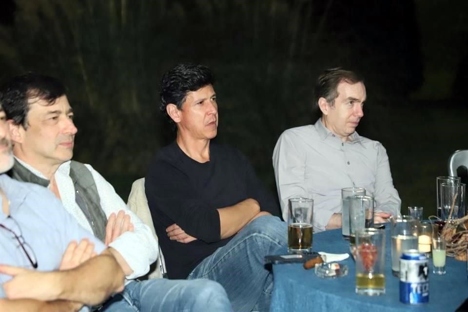 Alejandro Ruiz, Adrián García y Adrián Pérez Maldonado