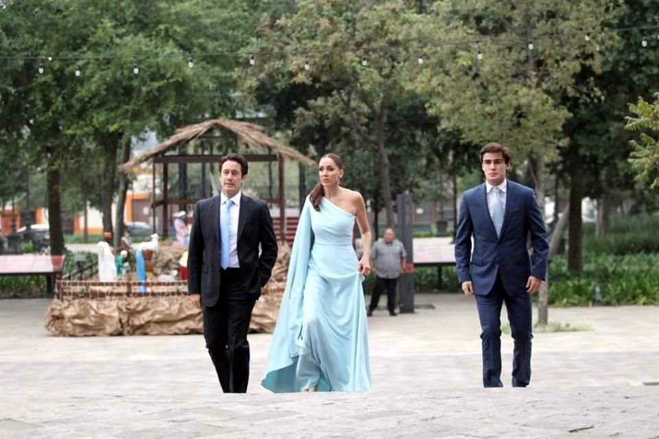 José Betanzo, Silvia Fernández y Darío Betanzo