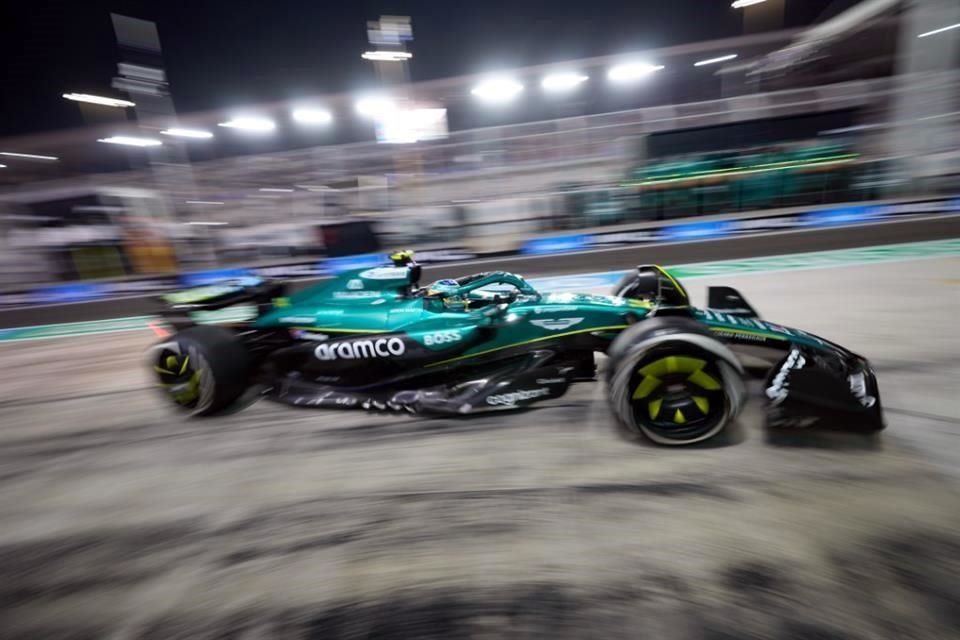 Fernando Alonso marcó un buen tiempo.