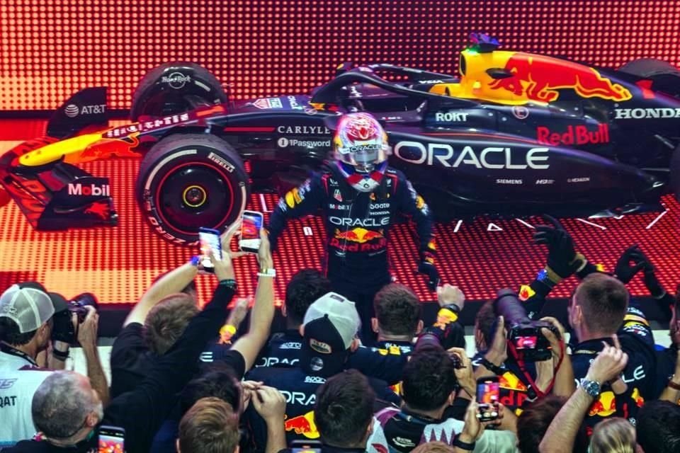 El neerlandés no ocultó su felicidad por su triunfo en Qatar.