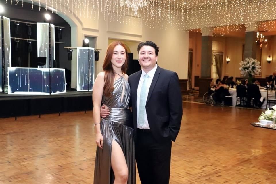 Danna Luna y Alan Moreno