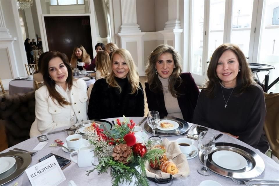 Madaly de Villaseñor, Edith Sanchez, Laura de Gallardo y Maruca de Ramírez