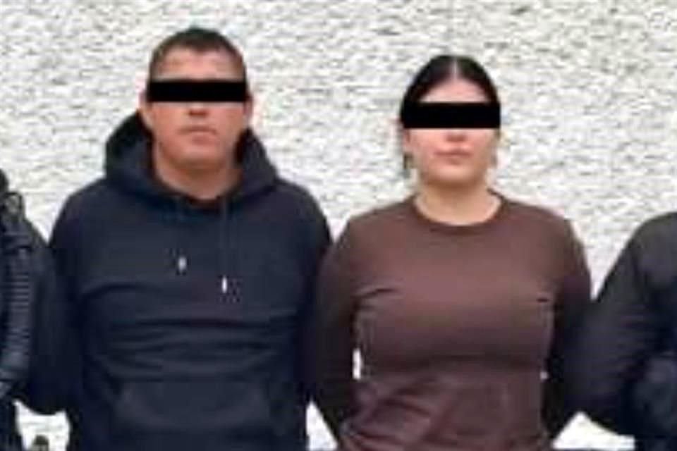 Los detenidos fueron identificados como Abel, de 35 años y Janeth, de 30.