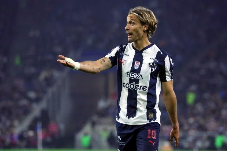 Los hilos del ataque del Monterrey fueron movidos en todo momento por Sergio Canales.