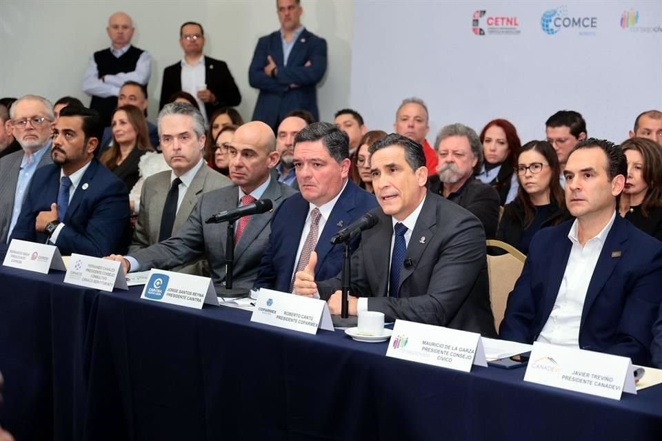 Roberto Cantú, Presidente de la Coparmex Nuevo León reprobó los incrementos planteados por el Ejecutivo.