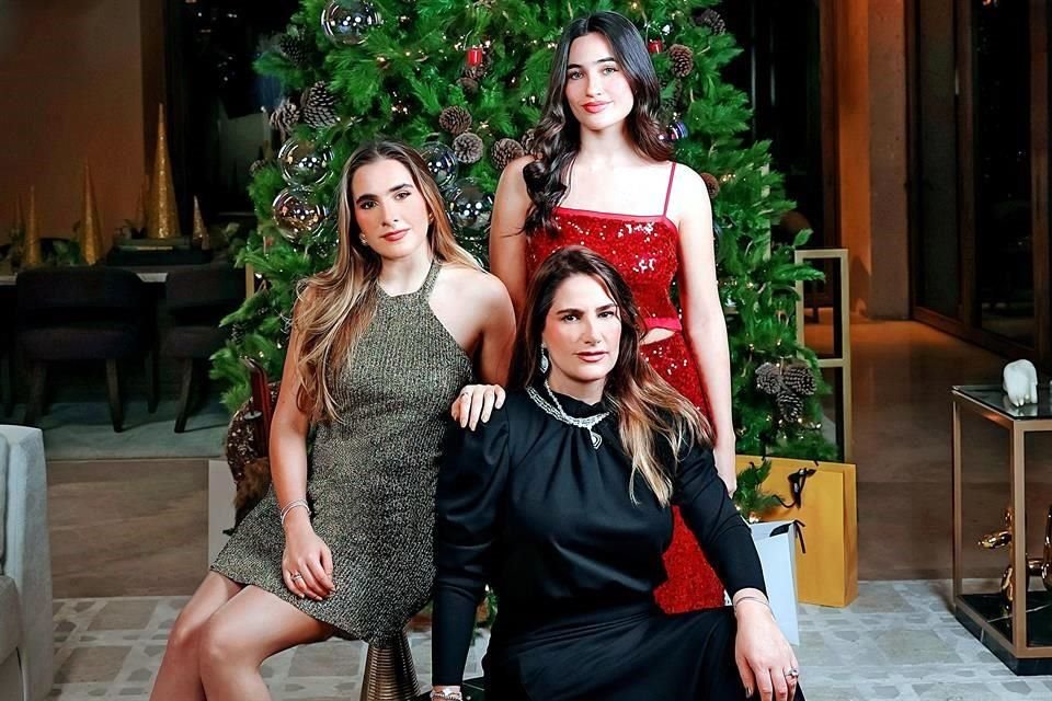 Alejandra Hinojosa de Gutiérrez, Florencia Hinojosa y Melissa Sigrist