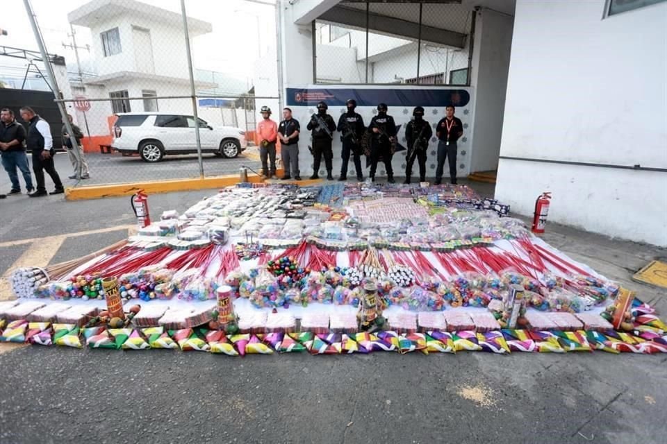 El Secretario de Seguridad de Guadalupe, Alfredo Fabela hizo un llamado para denunciar los puntos de venta de pirotecnia.