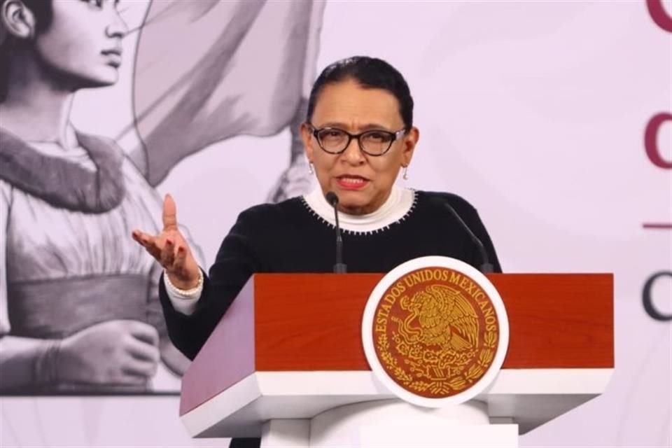 Rosa Icela Rodríguez, Secretaria de Gobernación.