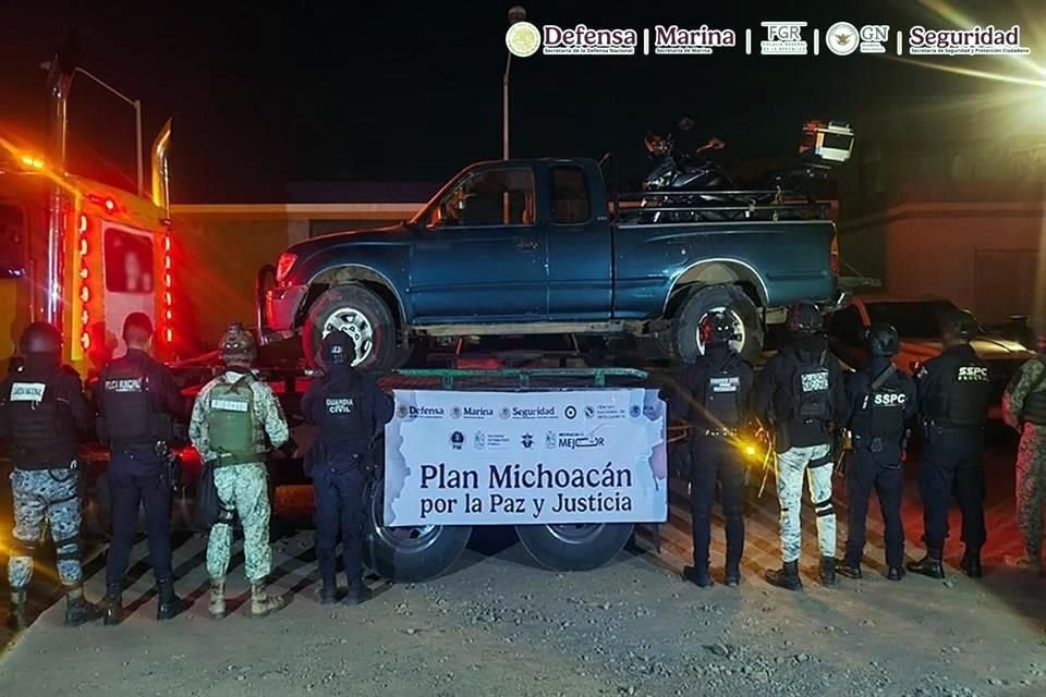 En 24 días, suman 165 detenidos como parte del Plan Michoacán por la Paz y la Justicia, coordinada por autoridades federales y estatales tras el asesinato del exalcalde de Uruapan, Carlos Manzo.