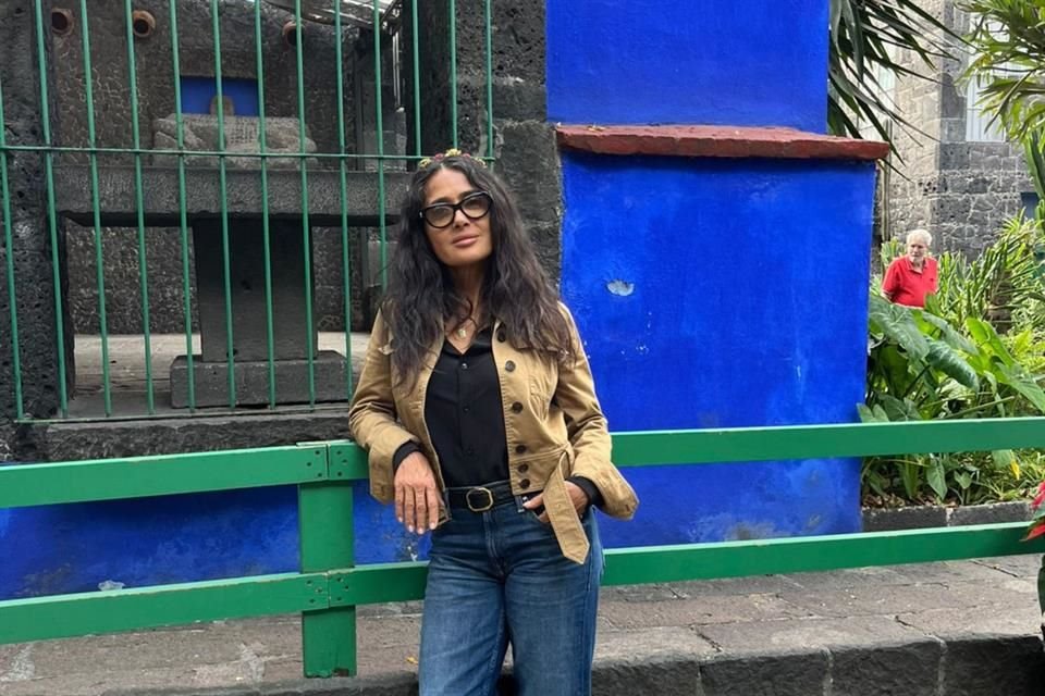 La actriz afirmó que es un privilegio visitar este museo.