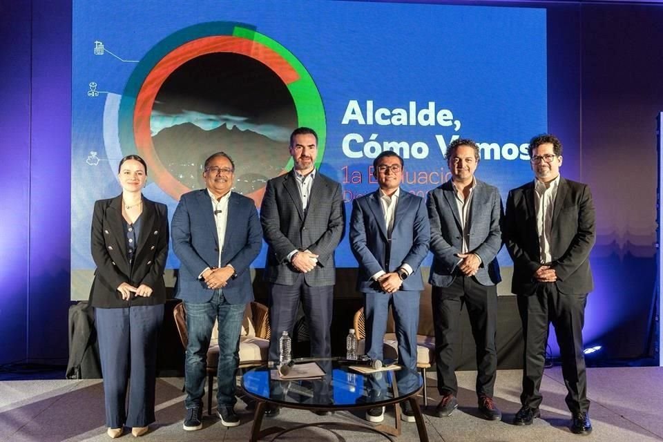 Luis Ávila, de Cómo Vamos Nuevo León, reportó que en materia de seguridad, la primera evaluación encontró una reducción de 43 por ciento en homicidios, al comparar el periodo octubre 2023 a septiembre 2024, contra octubre del año pasado a septiembre del año en curso.