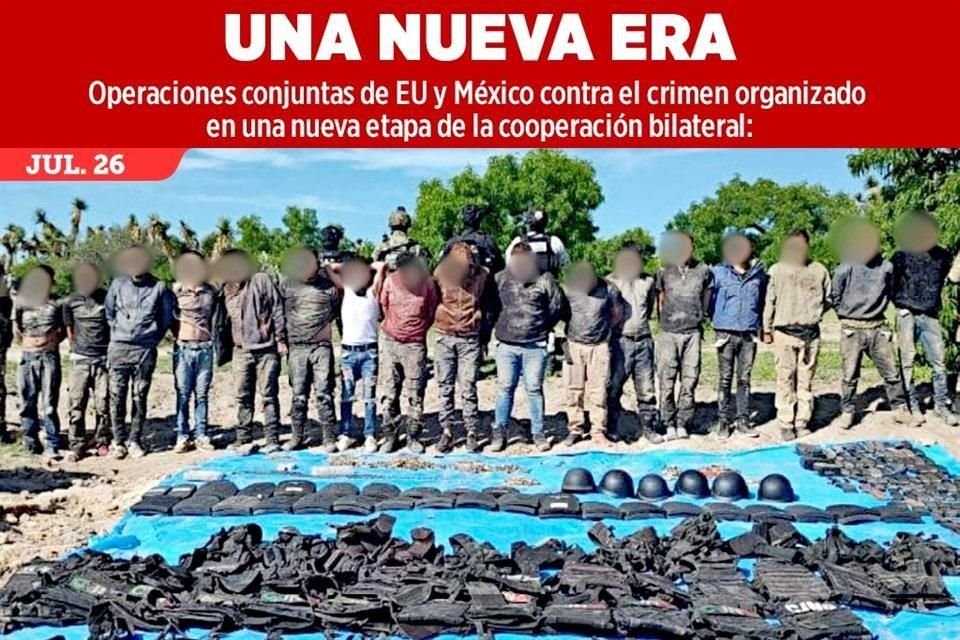 El FBI y la Oficina de Narcóticos presumen que ellos capacitaron a los policías mexicanos que detuvieron en Aguascalientes a 27 del CJNG.