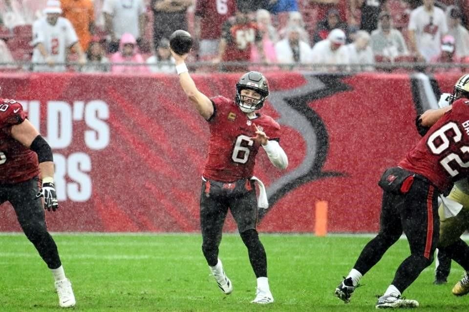 Baker Mayfield y sus Buccaneers pasan por una mala racha.