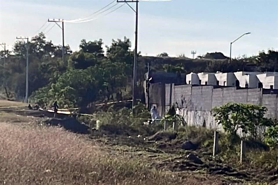 La víctima, de la que no se especificó sexo, estaba atada de pies y manos.