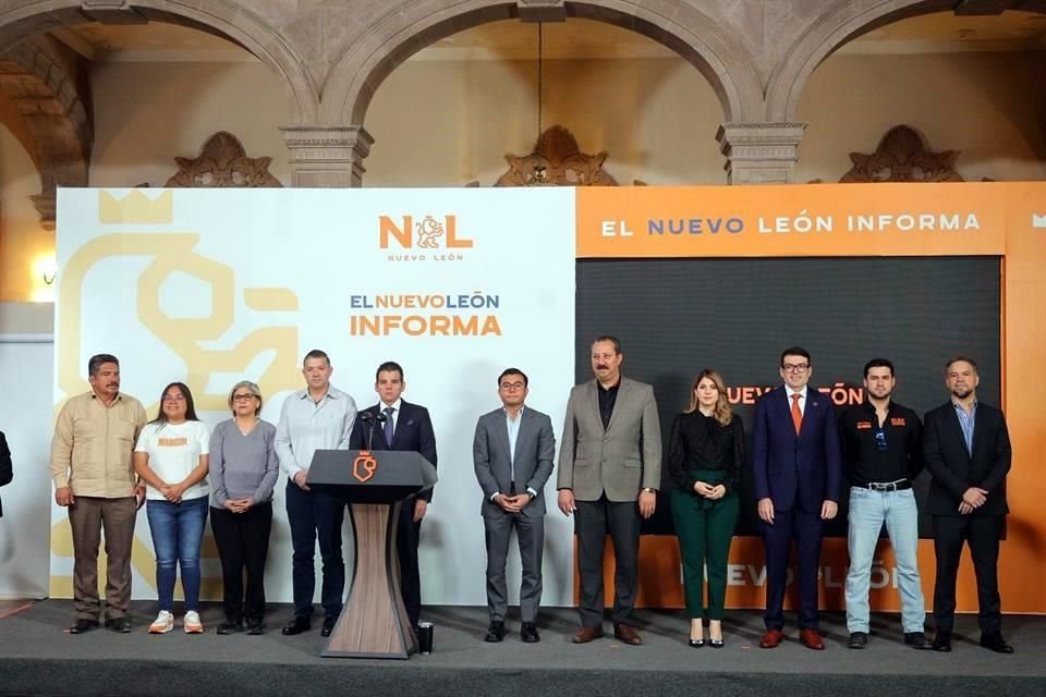 Legisladores de MC y el Alcalde de Juárez, Félix Arratia, estuvieron acompañando a Miguel Flores.