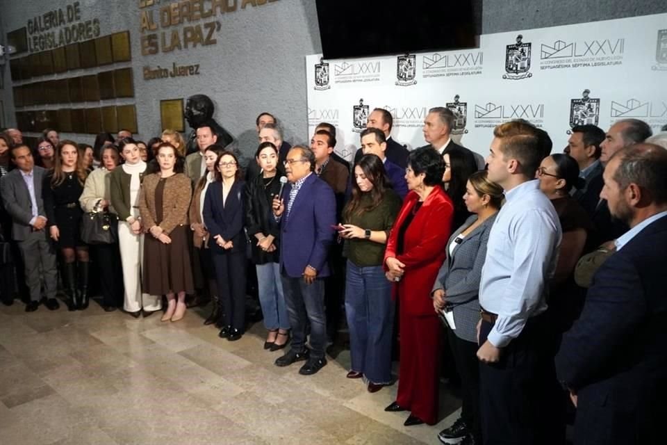 Andrés Mijes, Alcalde de Escobedo, estuvo presente.