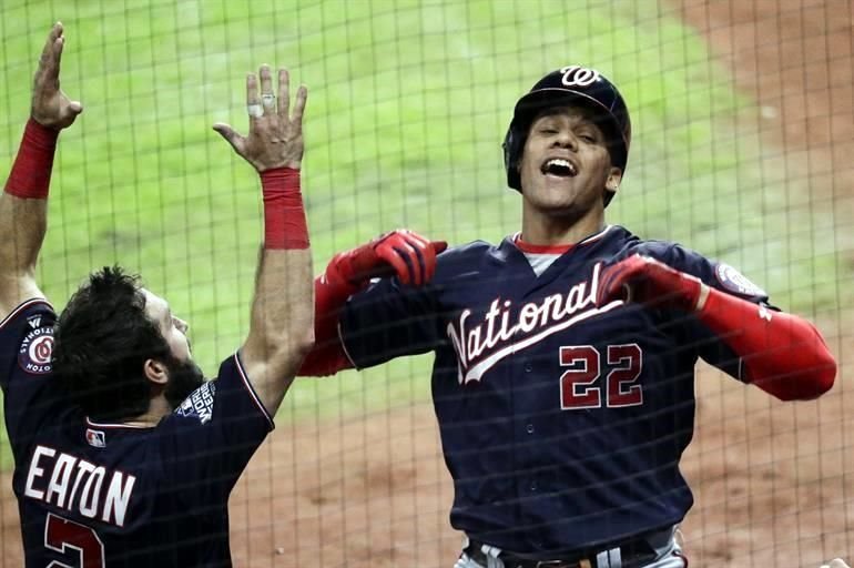 Nacionales de Washington reaccionan y vencen 7-2 a los Astros de Houston para igualar a 3 la Serie Mundial y mandarla a un séptimo y definitivo juego.
