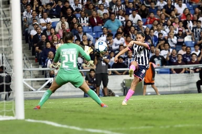 Rayadas venció 2-1 (4-3 global) al América Femenil y se instaló en su tercera Final, en la que enfrentará a Tigres.