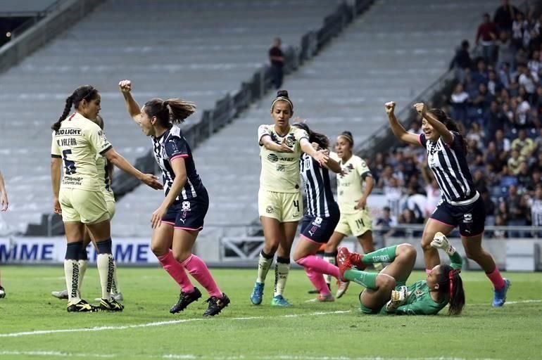 Rayadas venció 2-1 (4-3 global) al América Femenil y se instaló en su tercera Final, en la que enfrentará a Tigres.