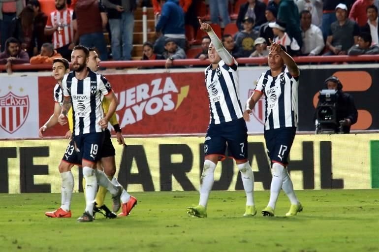 Observa las imágenes del triunfo de Rayados sobre Necaxa y que significó el pase a la Final.