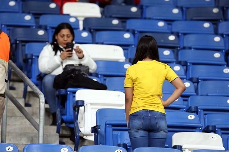 Más del ambiente en el BBVA.