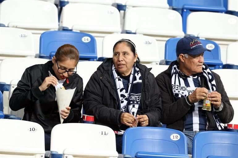 Más del ambiente en el BBVA.