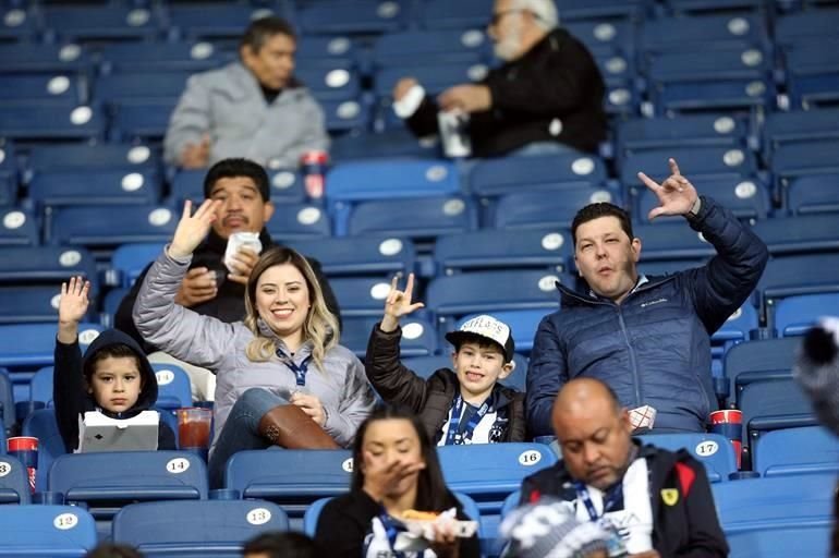 Más del ambiente en el BBVA.