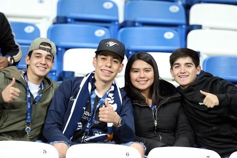 Más del ambiente en el BBVA.