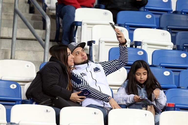 Más del ambiente en el BBVA.