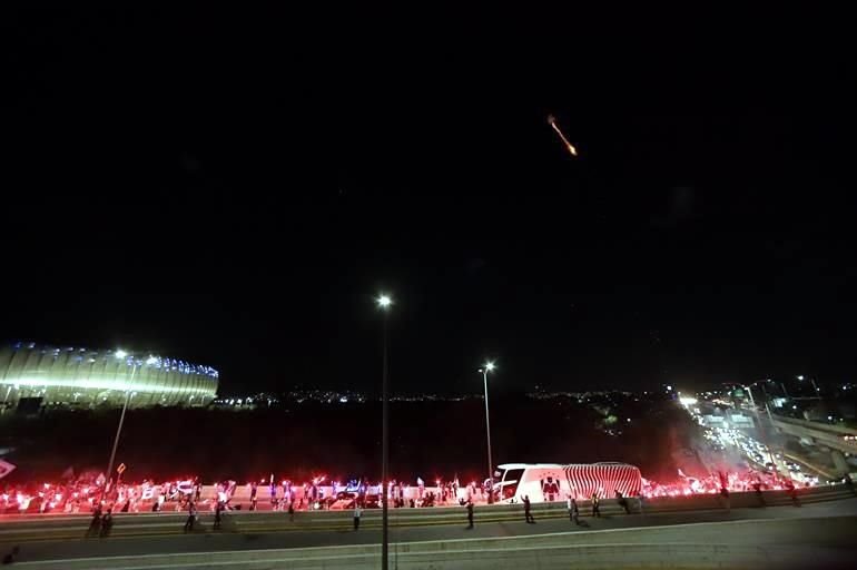 Así fue el recibimiento a Rayados en el BBVA.