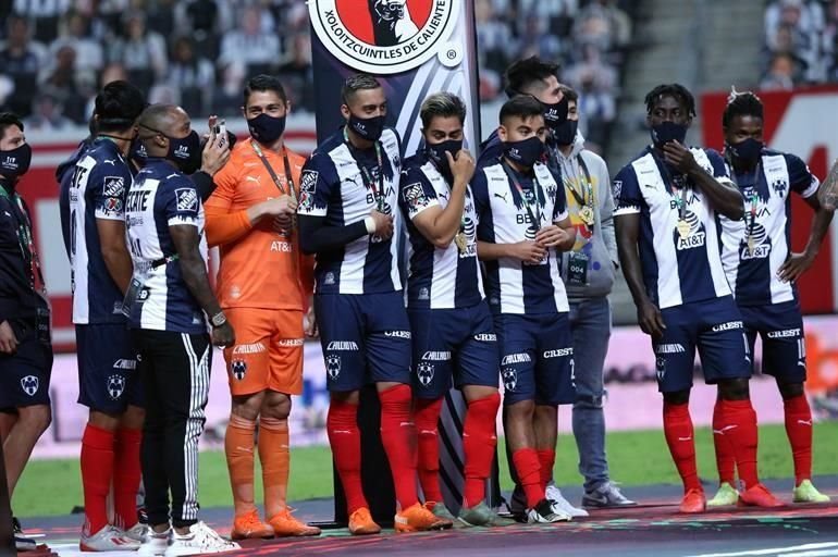 Así fueron los festejos de Rayados a nivel de cancha tras ganar la Copa MX.