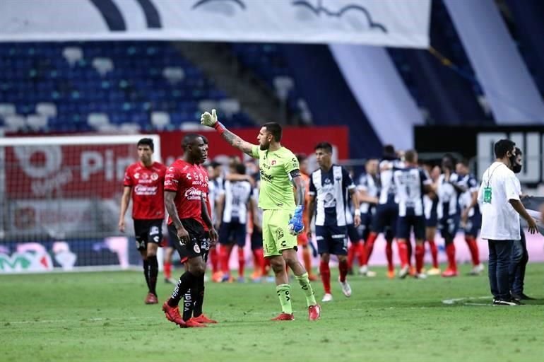 Así fueron los festejos de Rayados a nivel de cancha tras ganar la Copa MX.