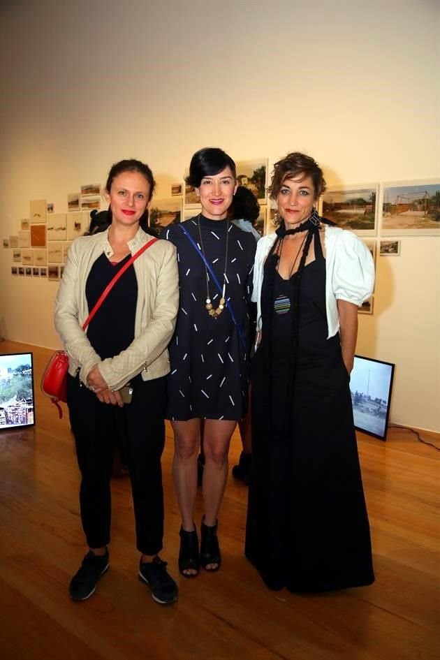 Cristina Álvarez, Gloria Cárdenas y Cecilia Madrazo