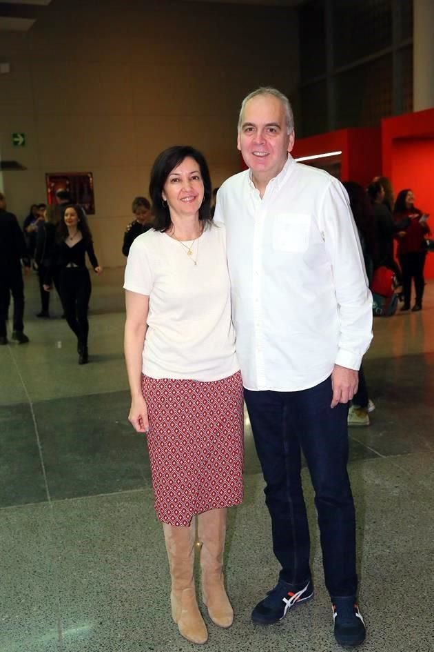 Irene de Riojas y Eduardo Riojas