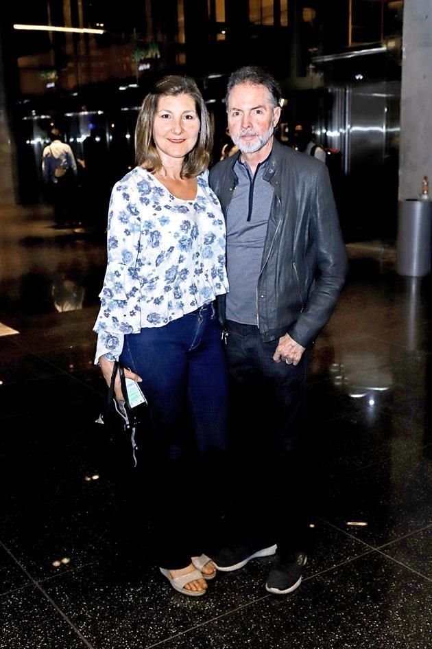 Martha Gómez y Héctor Lagüera